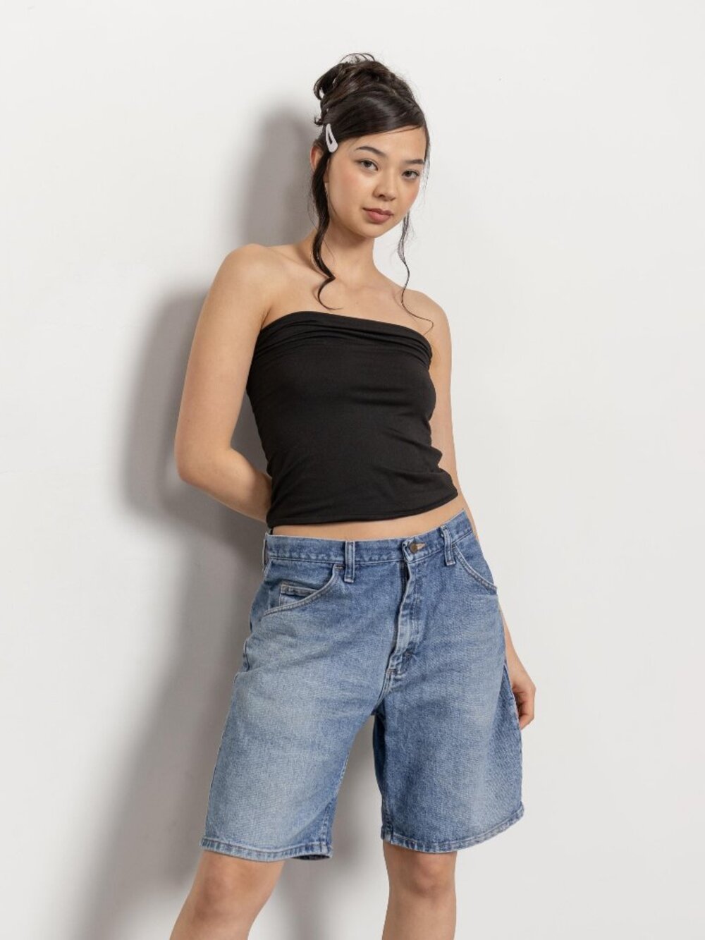 JORTS WRANGLER JEAN Shorts Vintage Denim Y2K / 42 Inch Hips